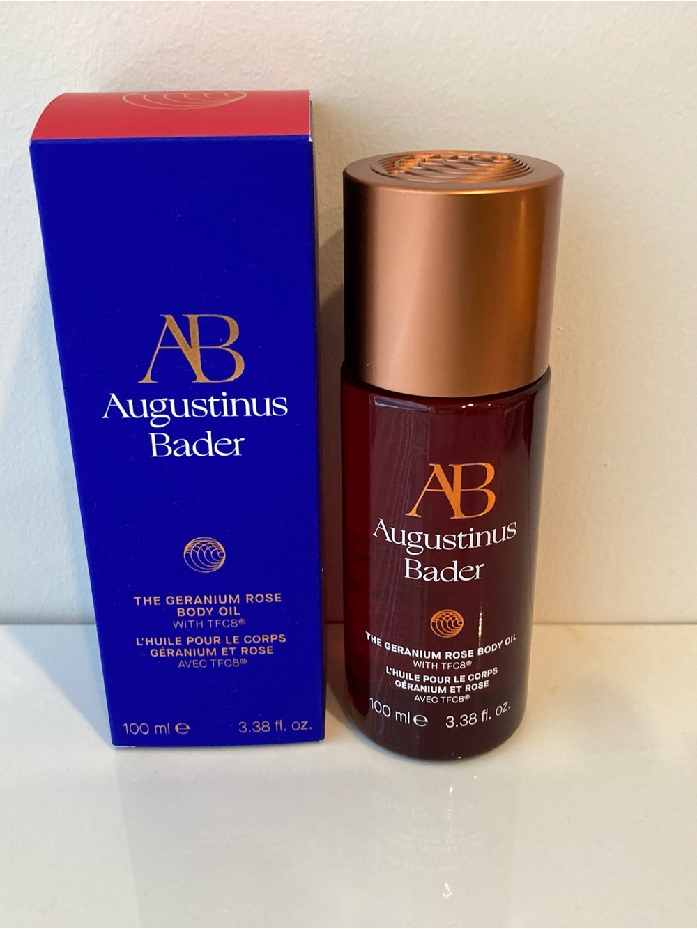 Augustinus Bader The Geranium Rose Body Oil 100ml Full Size BNIB